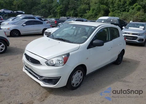 2018 Mitsubishi Mirage Es z USA, uszkodzony, nr VIN ML32A3HJ4JH010850